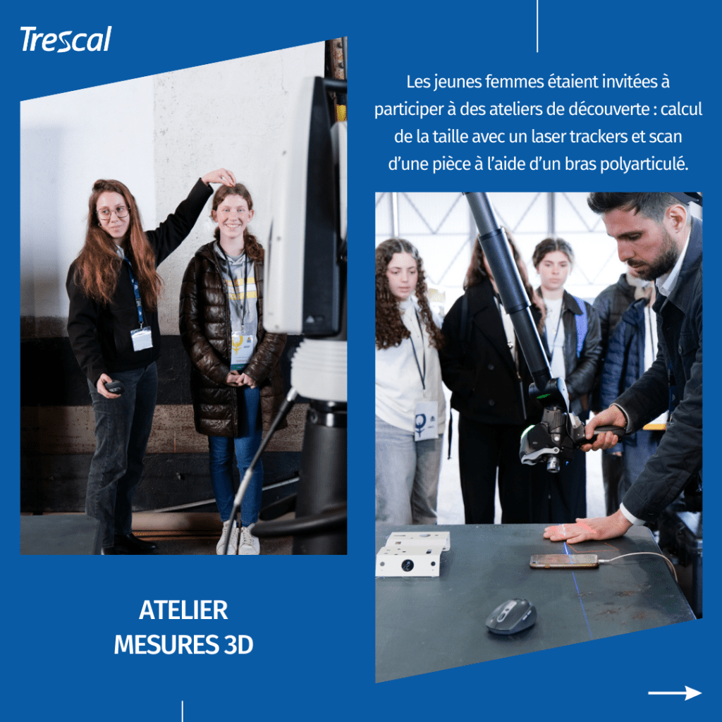 Atelier de mesures 3D.