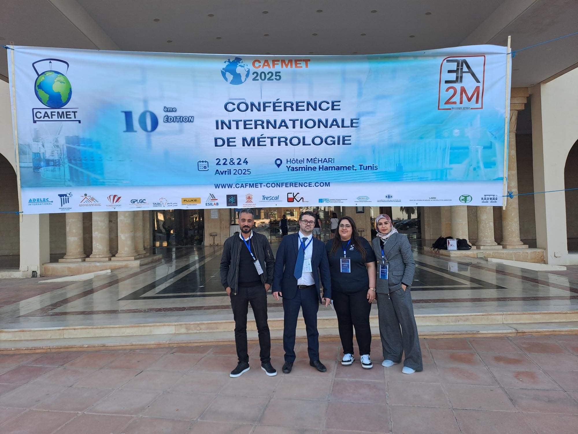 Trescal Maroc & Tunisie participent au CAFMET 2025 !